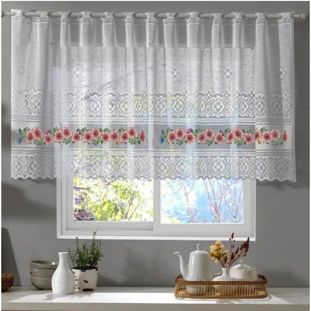 Cortina Pia Valência 200X80Cm Interlar