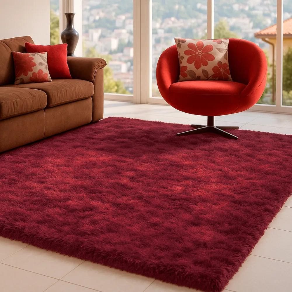 Tapete 2,00X1,50 Peludo Felpudo Sala E Quarto Cores Cor Bord