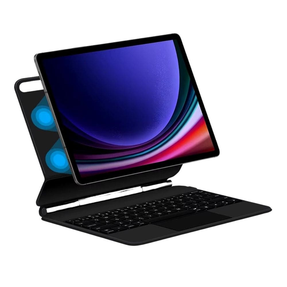 Capa Magnética Imã Teclado Para Galaxy Tab S9 12.4 X810 X816