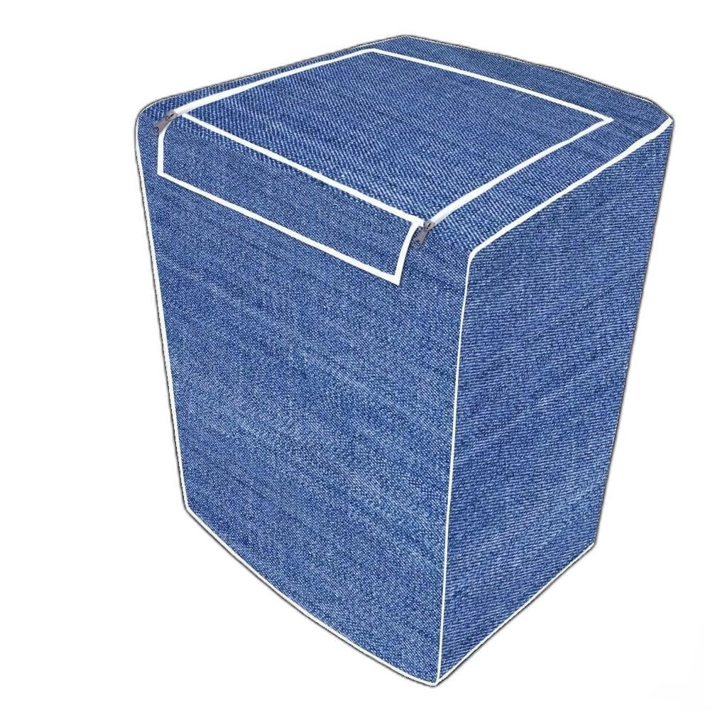 Capa Máquina De Lavar Abertura Superior Jeans - M