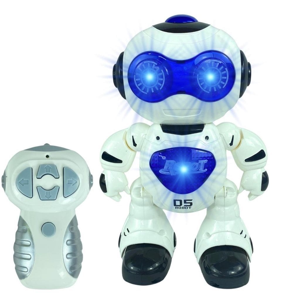 Robô Brinquedo Dança Se Movimenta Com Sons & Luz - Castela
