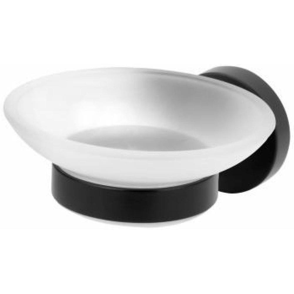 Saboneteira Parede - Preto Fosco - Slim