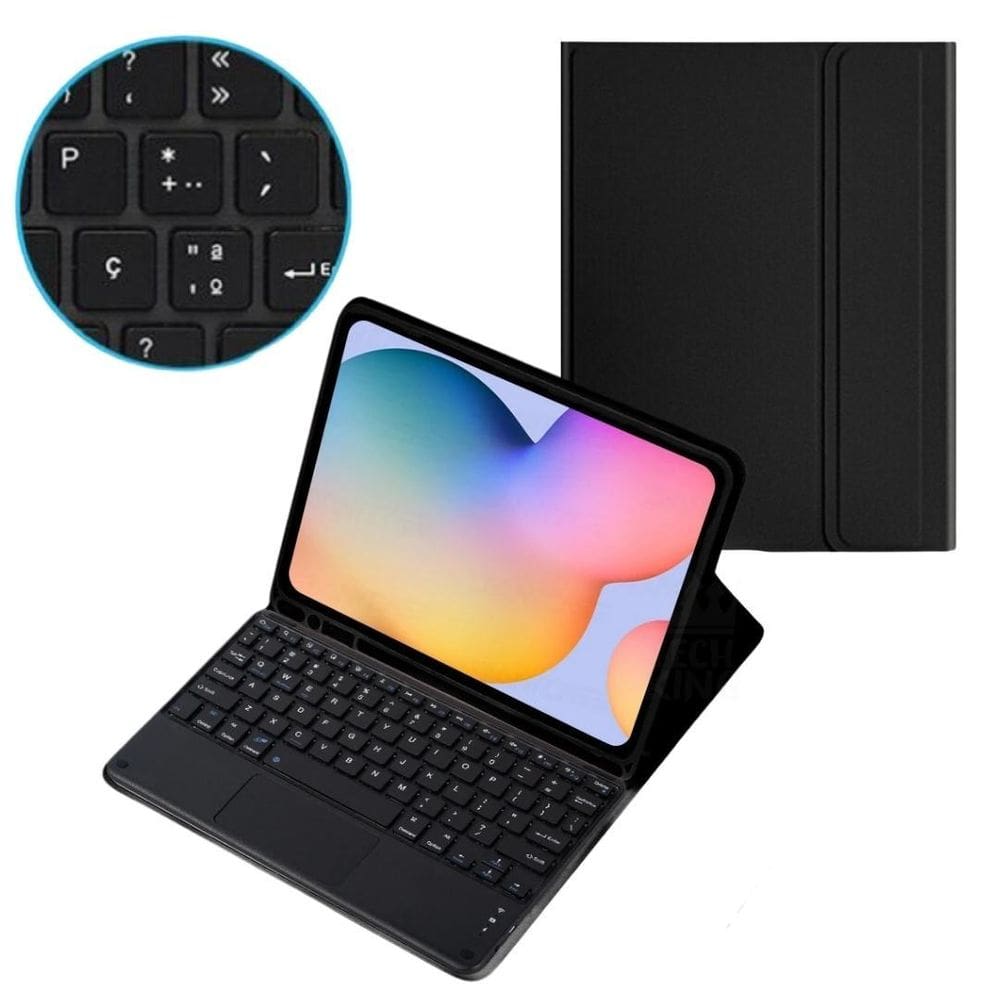 Case Com Teclado Para Galaxy Tab S6 Lite 10.4 P615/P613