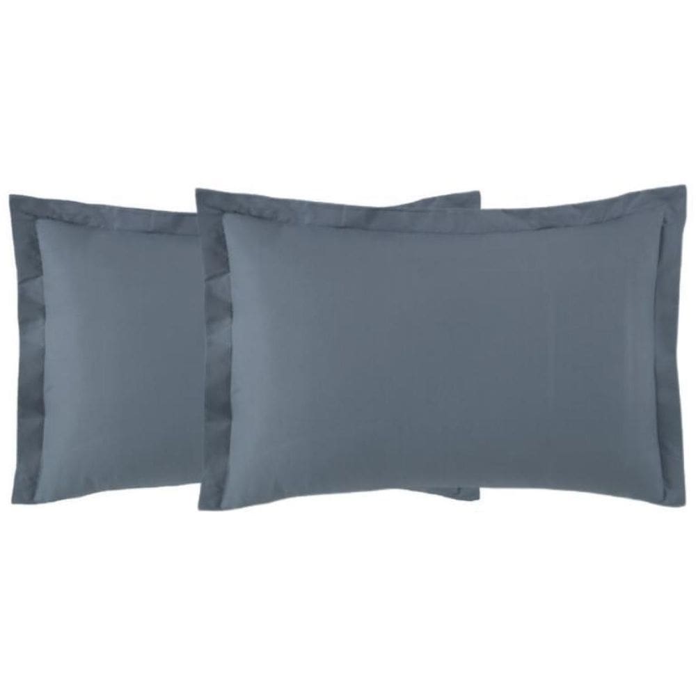 Kit 2 Fronhas Toque Acetinado 50X70 Altenburg Azul Dimensão