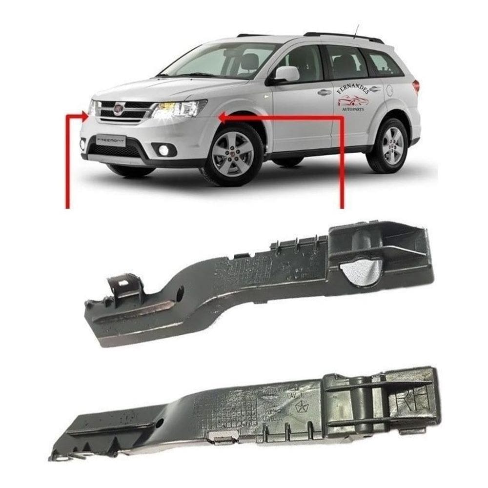 Par Guia Parachoque Dianteiro Freemont