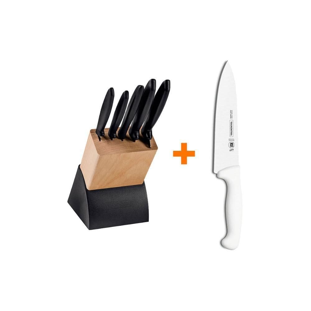 Faqueiro Plenus 6 Peças + 1 Faca Carne 10 Pol - Tramontina