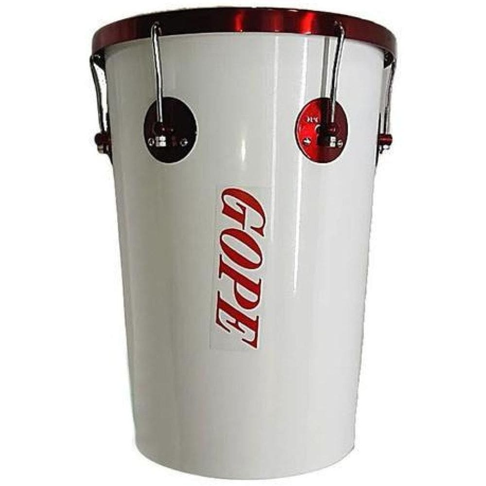 Rebolo Tantan Gope Cônico Alumínio 12 Pol 45Cm Branco Cereja
