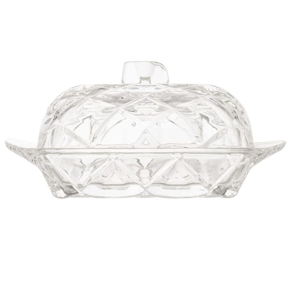 Manteigueira de Cristal Tress Deli 16,9x8x10cm Lyor
