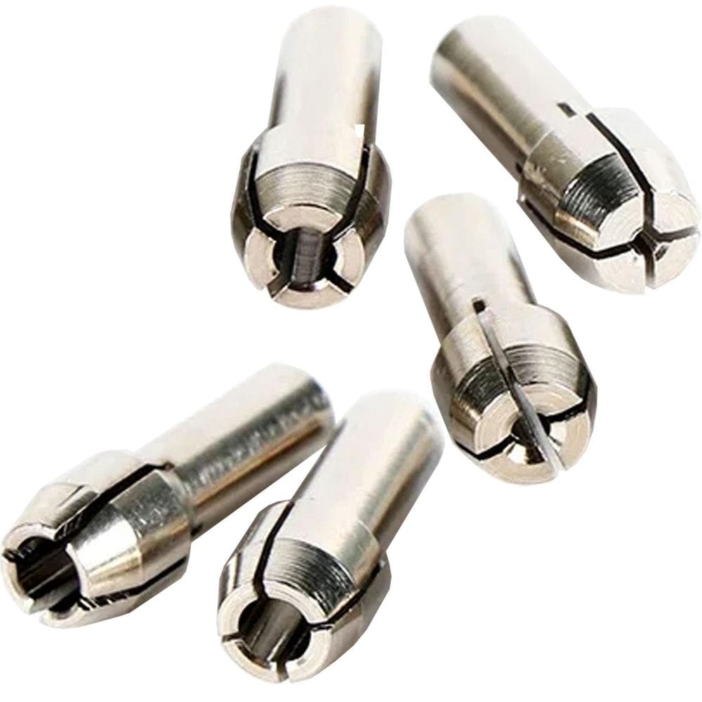 Jogo De Pinça 1 A 3.2Mm Cauda 4,2Mm Cor Prata Micro Retífica