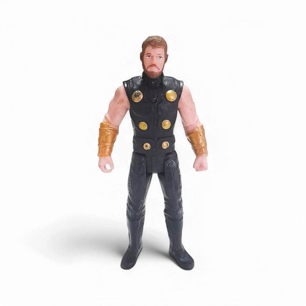 Boneco Articulado Thor 15Cm Ragnarok Brinquedo Colecionável
