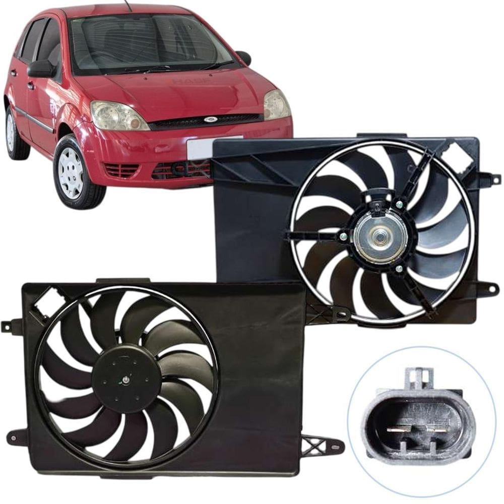 Eletroventilador Para Ford Fiesta Ecosport 2006 07