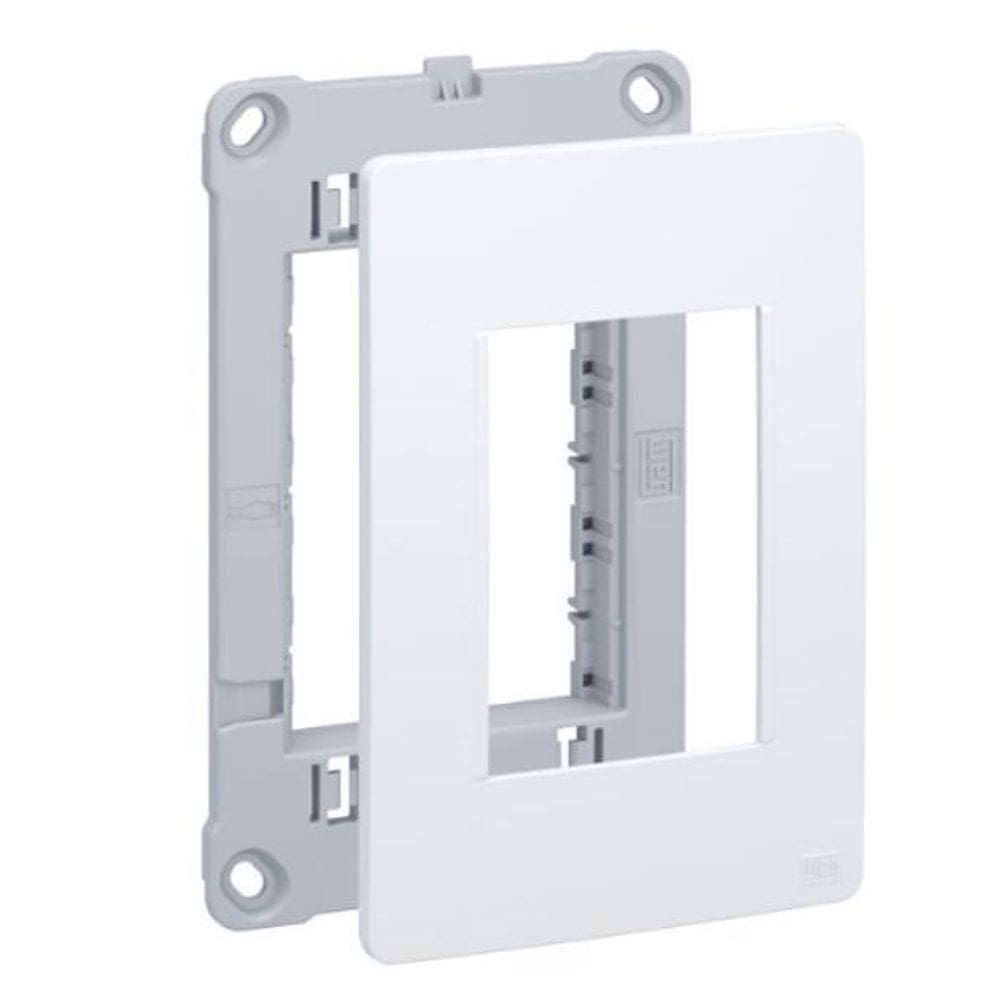 Placa + Suporte 4X2 3 Posição Branco Weg Esatta