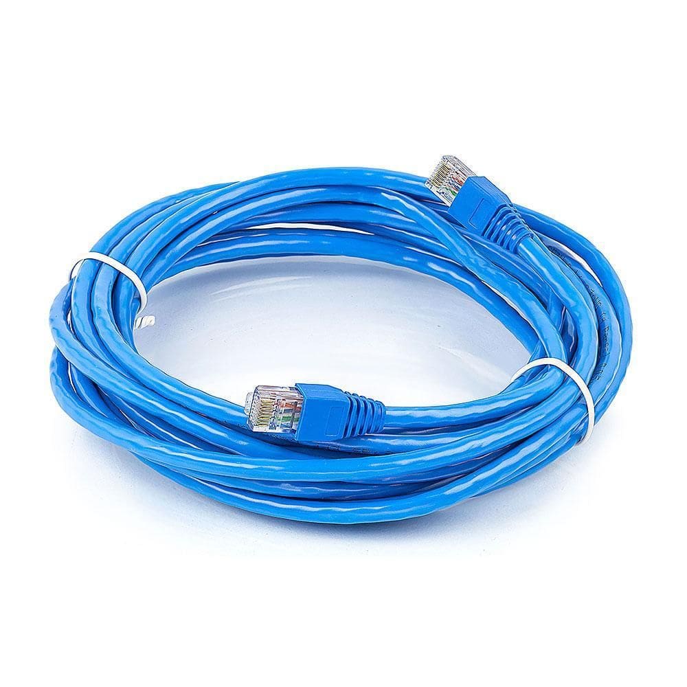 Patch Cord Cat5E Montado Azul - 25 Metros