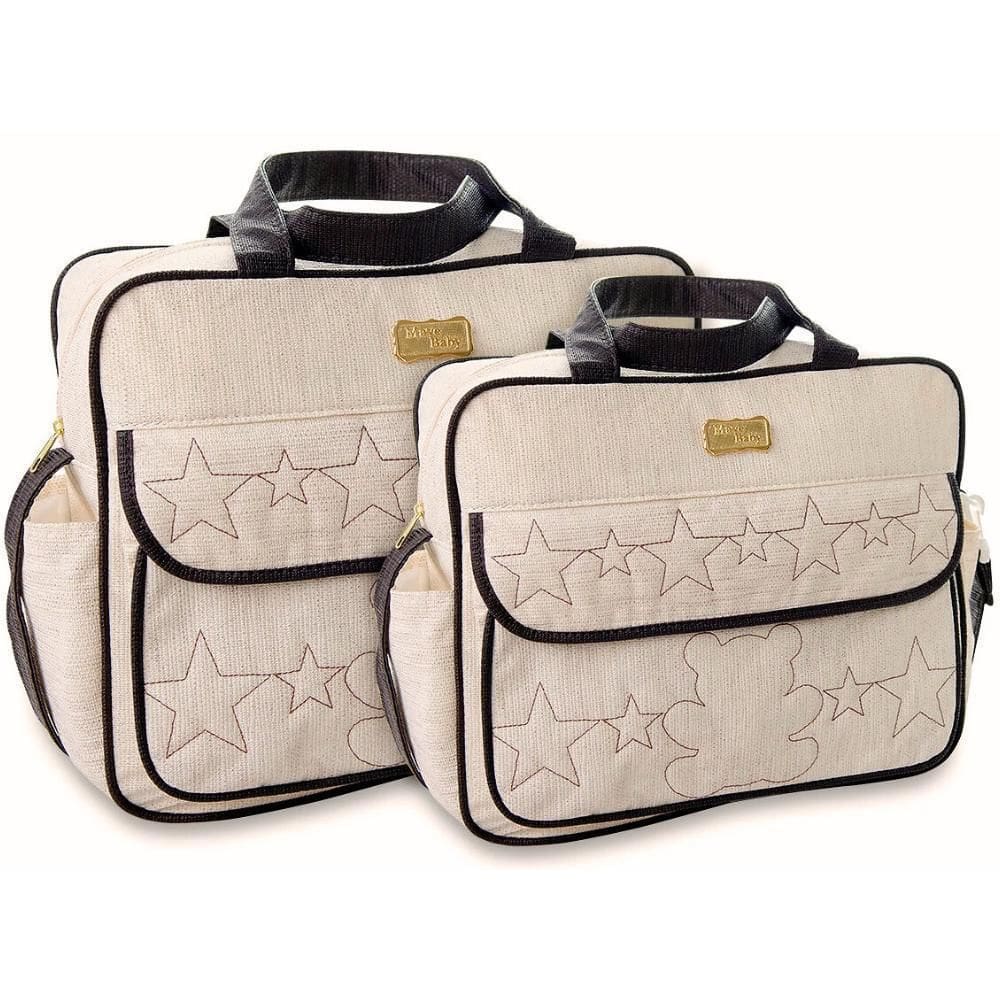 Kit Bolsas Maternidade Mave Baby Supreme Bege