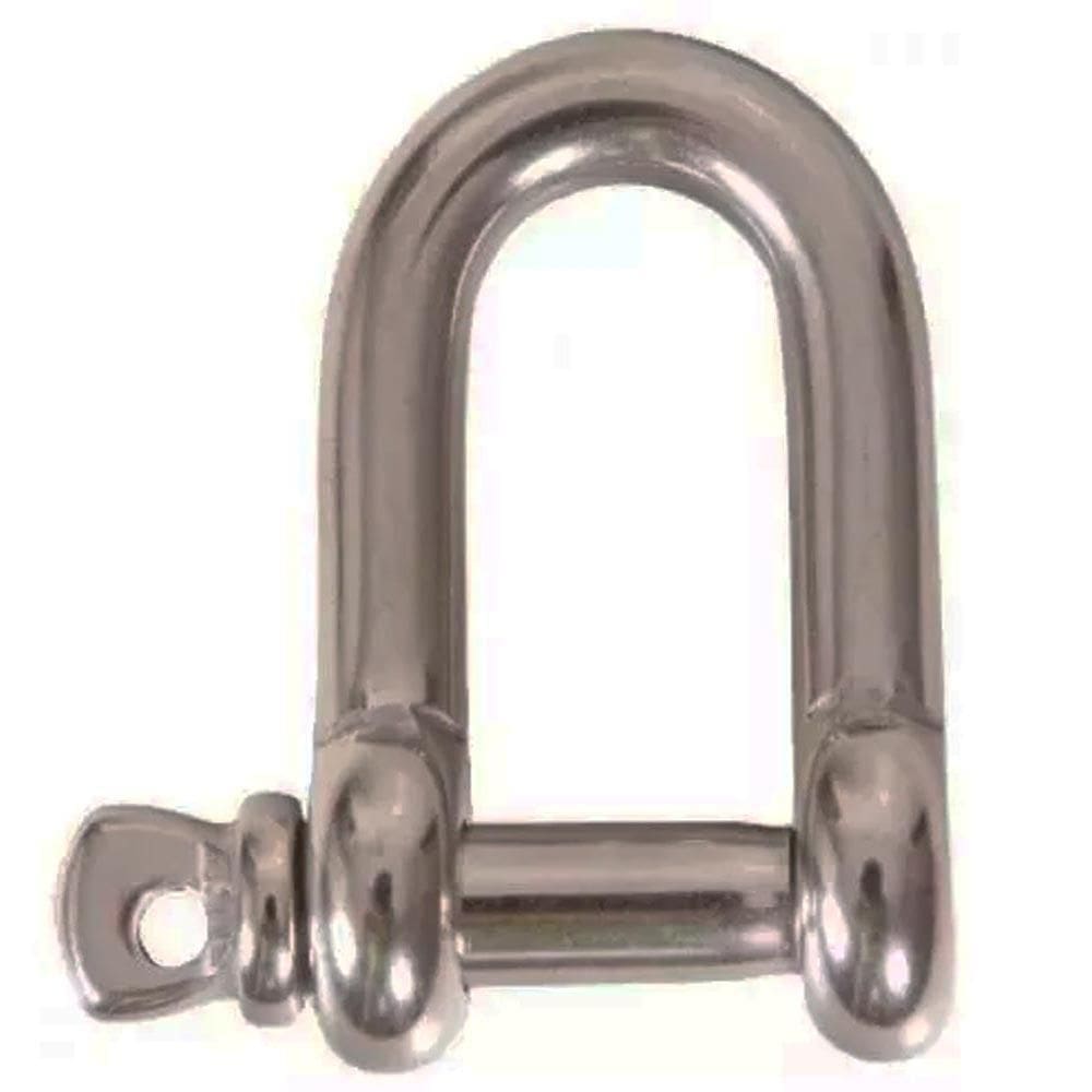 Manilha Inox Reta Com Pino 8Mm