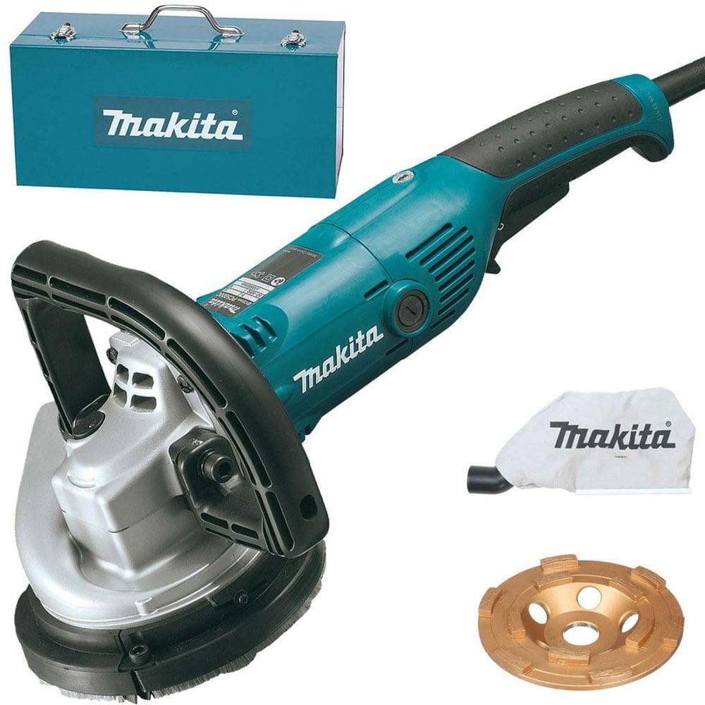 Plaina Elétrica Para Concreto 1.400W Makita Pc5000C 220V