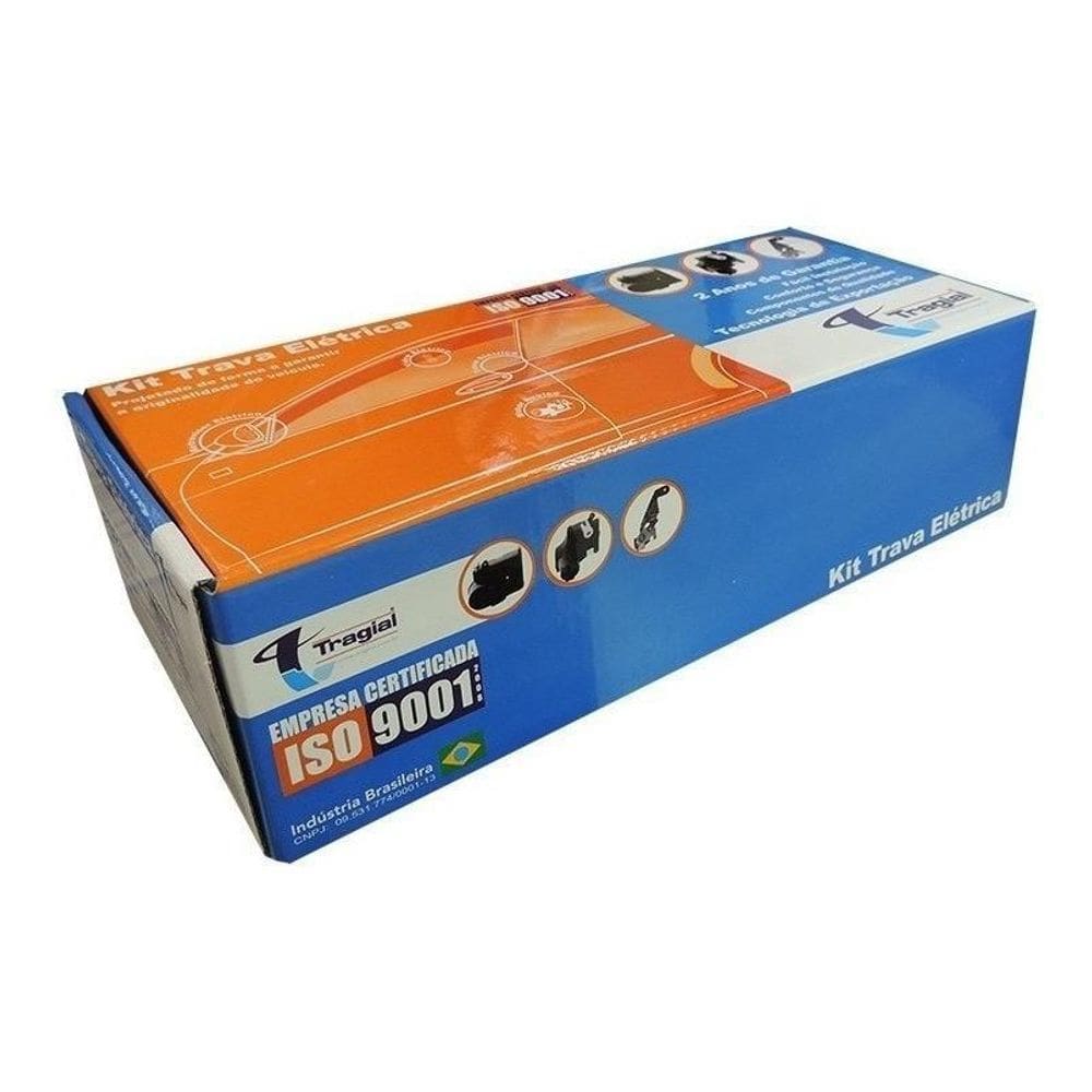 Kit Trava Elétrica Ford Courier Fiesta Street Tragial
