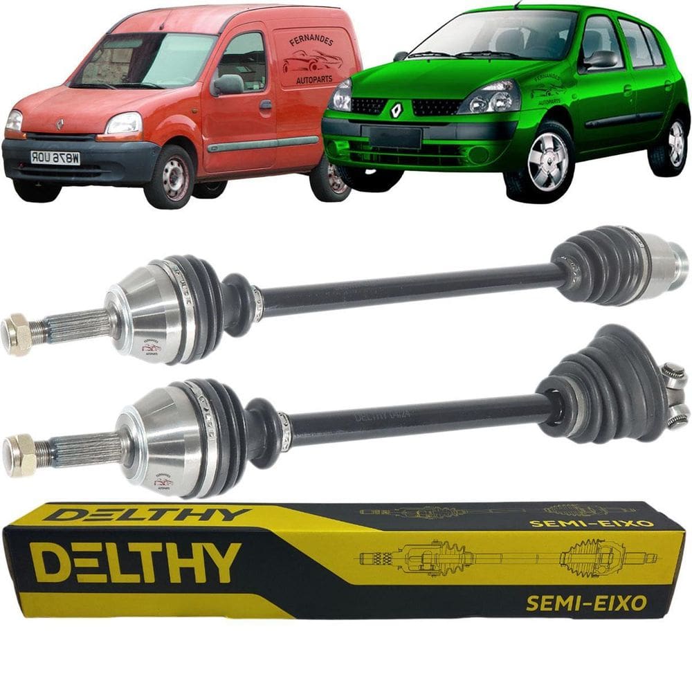 Par 2 Semi Eixo Renault Clio 1.0 1.6 2002 A 2005