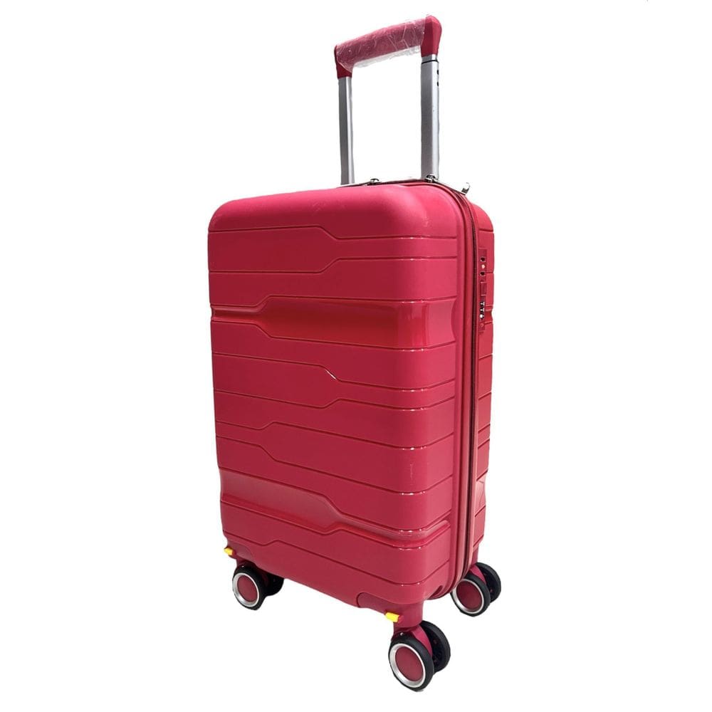 Mala De Bordo 10Kg Polipropileno Inquebrável Vermelha