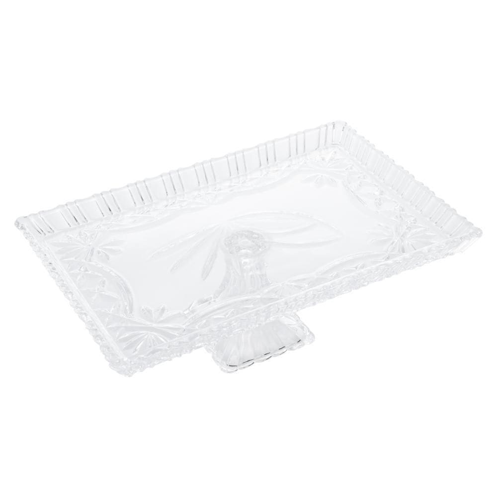 Prato para Bolo de Cristal Janine 29,5cm - Lyor
