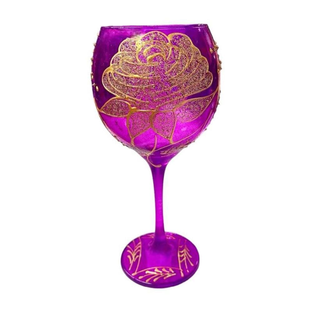 Cálice Vidro Para Altar 20 Cm 400 Ml - Escolha A Cor