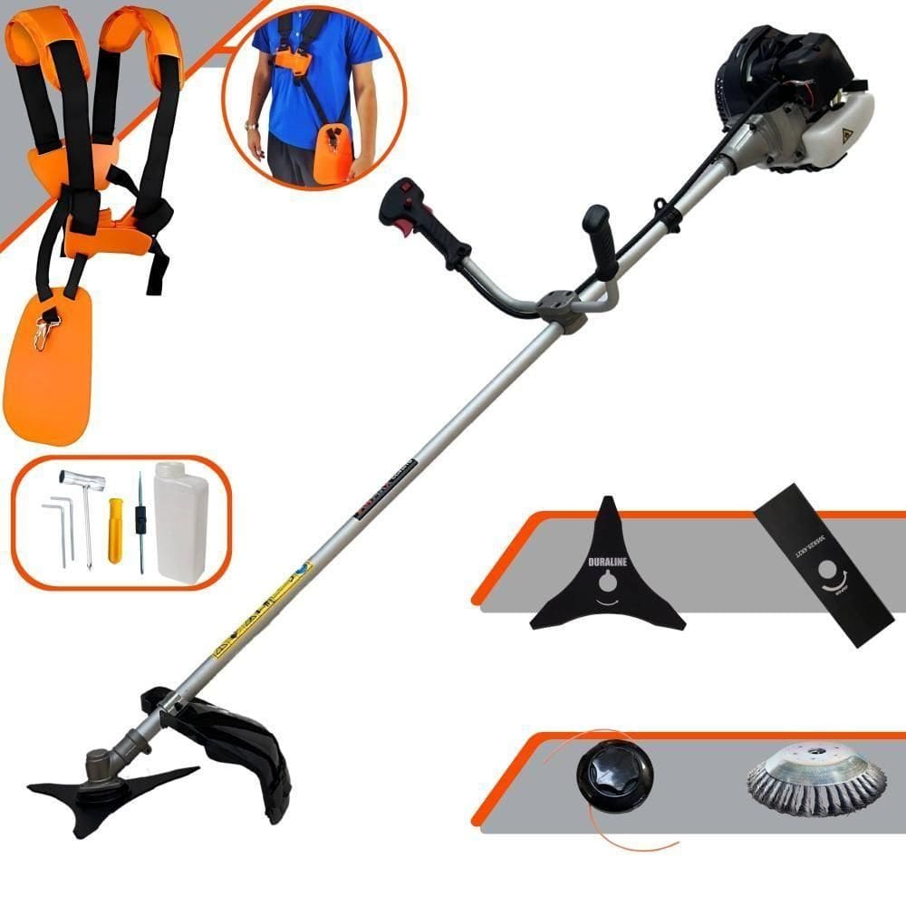 Roçadeira Completa Anmax Cg430b 43cc 1,7hp 12.000rpm 4 Em 1