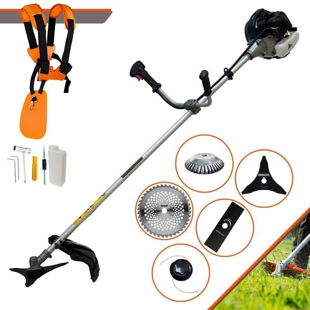 Roçadeira Cg430b C/ Carretel + Faca 2p 3p 40d E Disco Escova