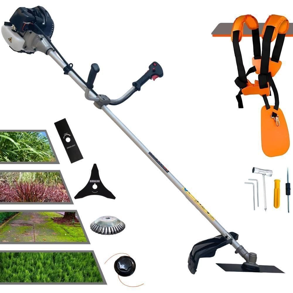 Roçadeira Lateral Cg430b Anmax 43cc 1,7hp 12.000rpm 4 Em 1