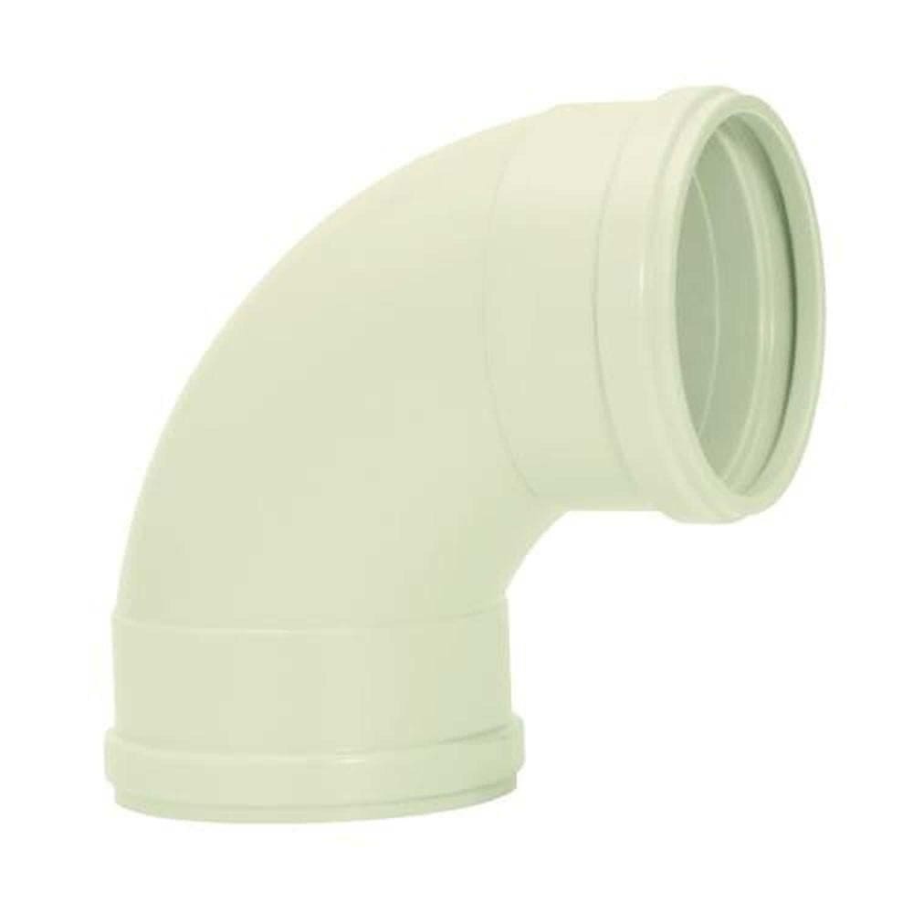 Curva Curta 90 Reforçada 150mm Para Esgoto - Amanco