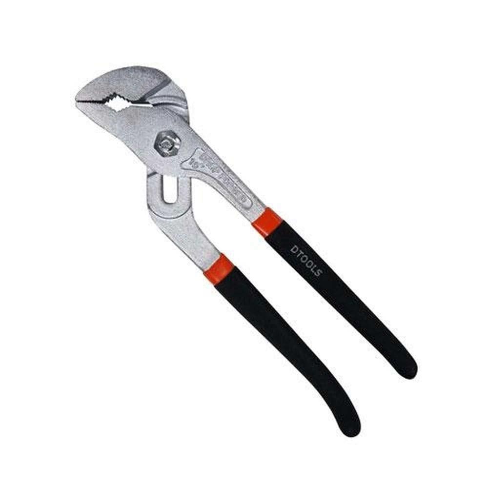 Alicate Bomba D`água 10`` Ajustável 42mm - Cabo Emborrachado - Dtools