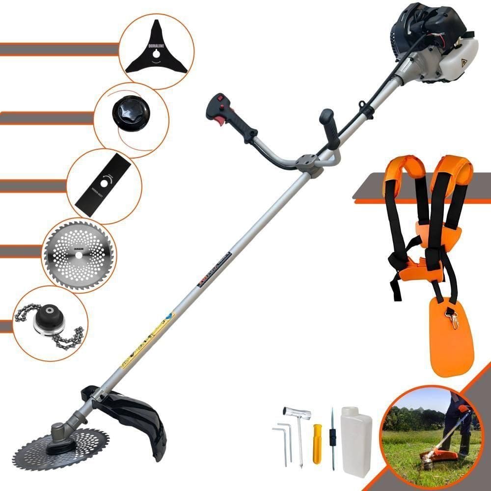 Roçadeira Cg430b Com Facas 2p, 3p, 40d, Trimmer + Carretel