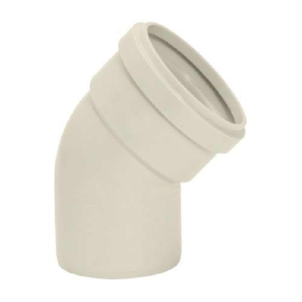 Joelho 45º Esgoto 100mm Pvc Branco - Amanco - Nbr 5688