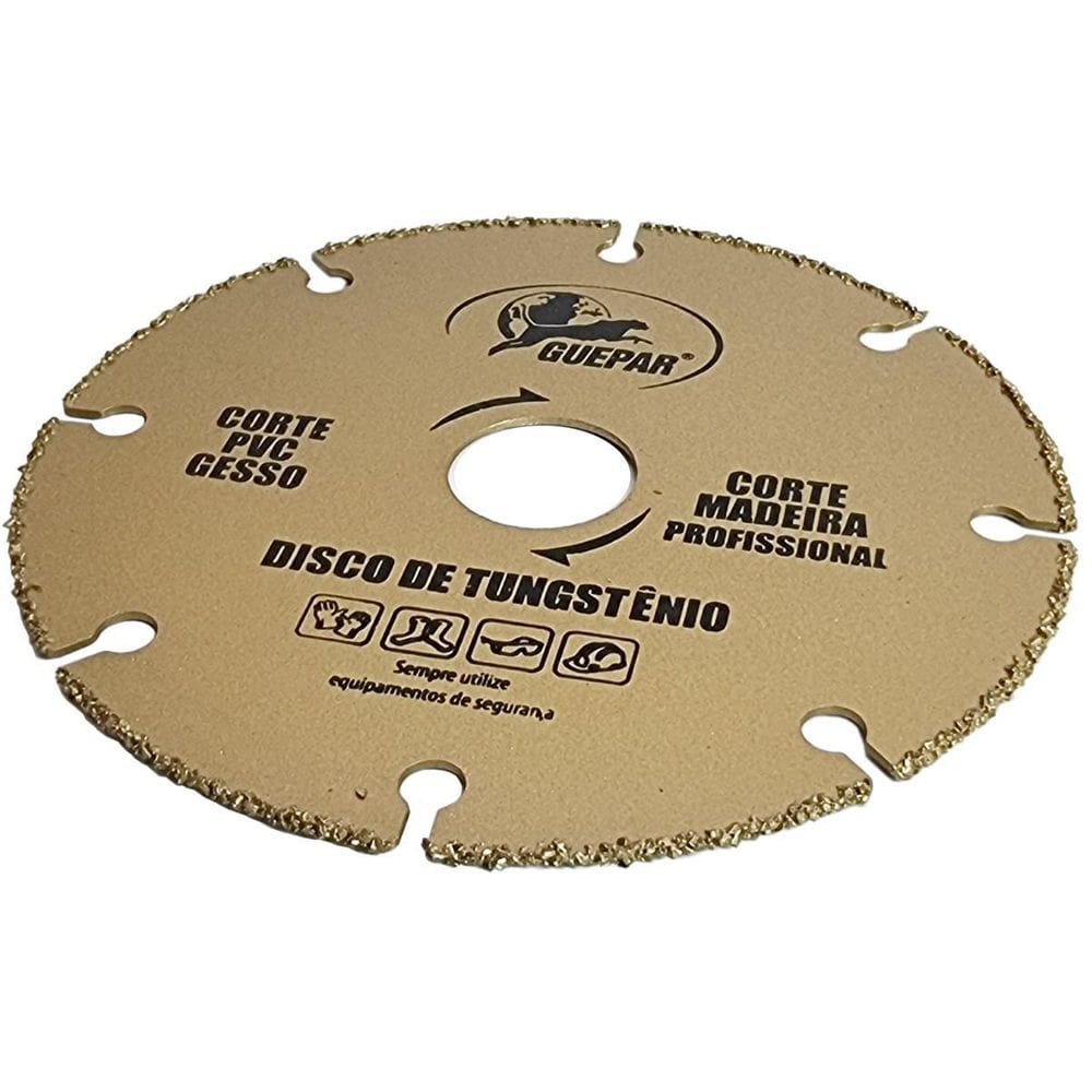 Kit 3 Discos De Tungstênio 110Mm Corte De Madeira Gesso Pvc