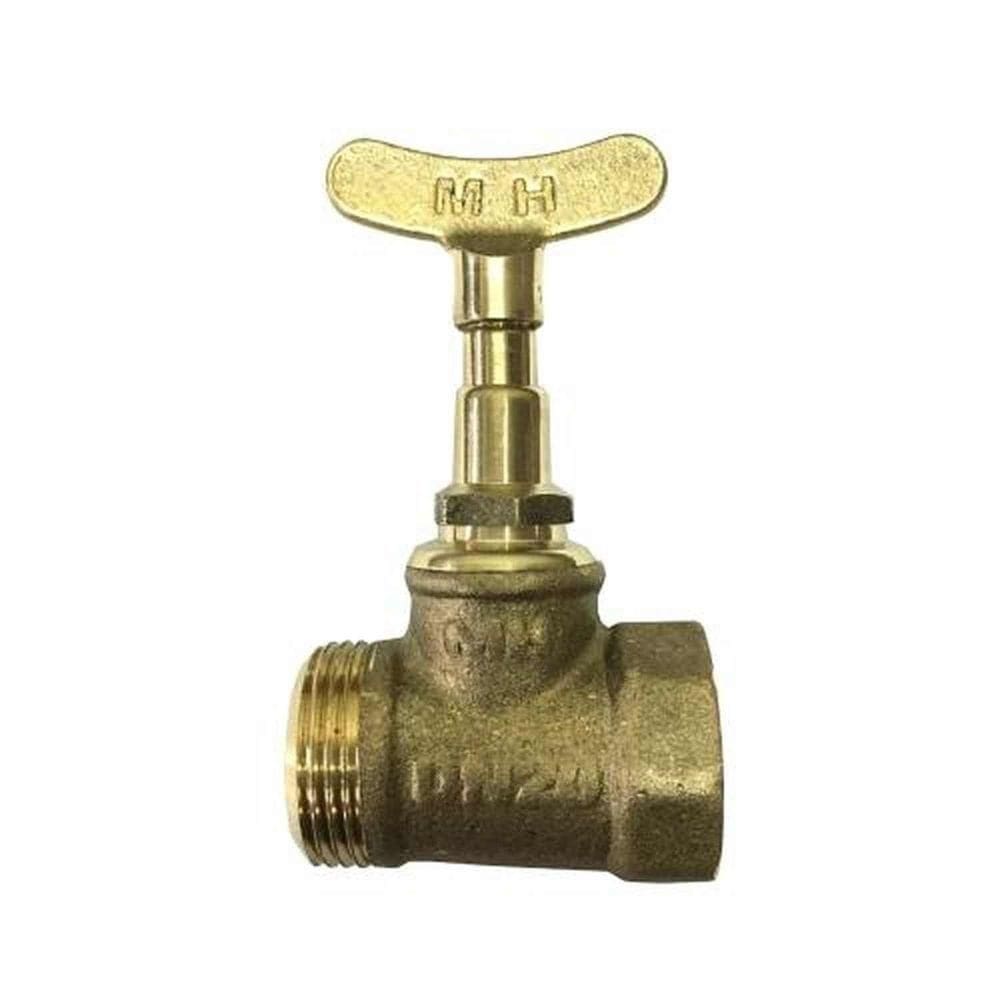 Registro De Pressão Bruto 1400 3-4`` - Metal Amarelo