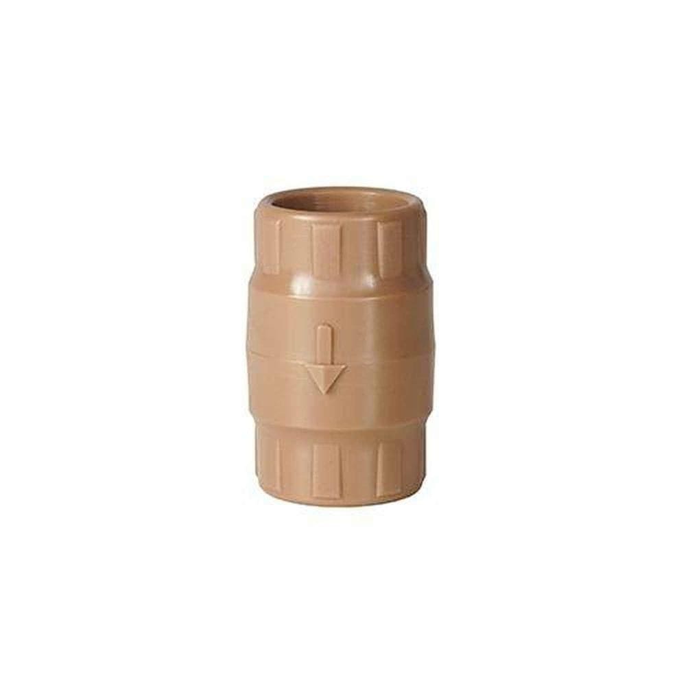 Válvula Retenção Soldável 50mm Pvc Marrom - Uso Em Tubulações De água Fria