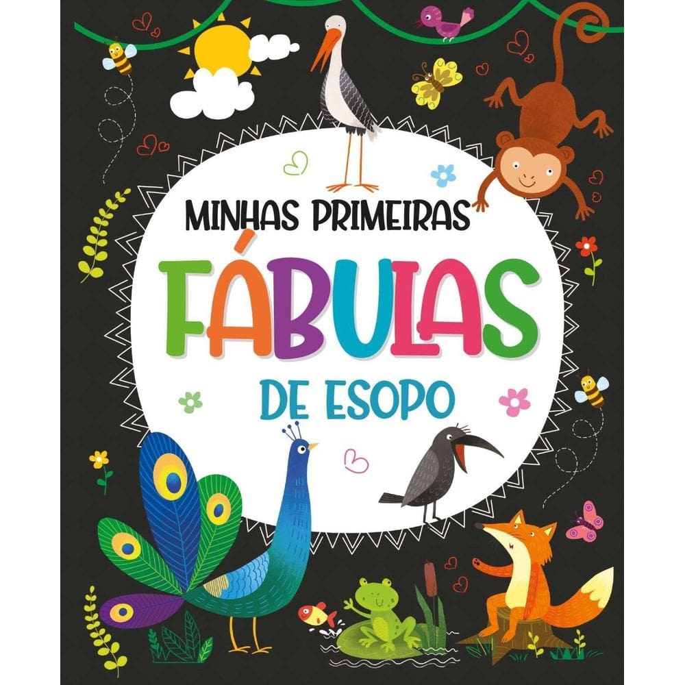 Cartonado Pé Da Letra - Minhas Primeiras Fábulas De Esopo