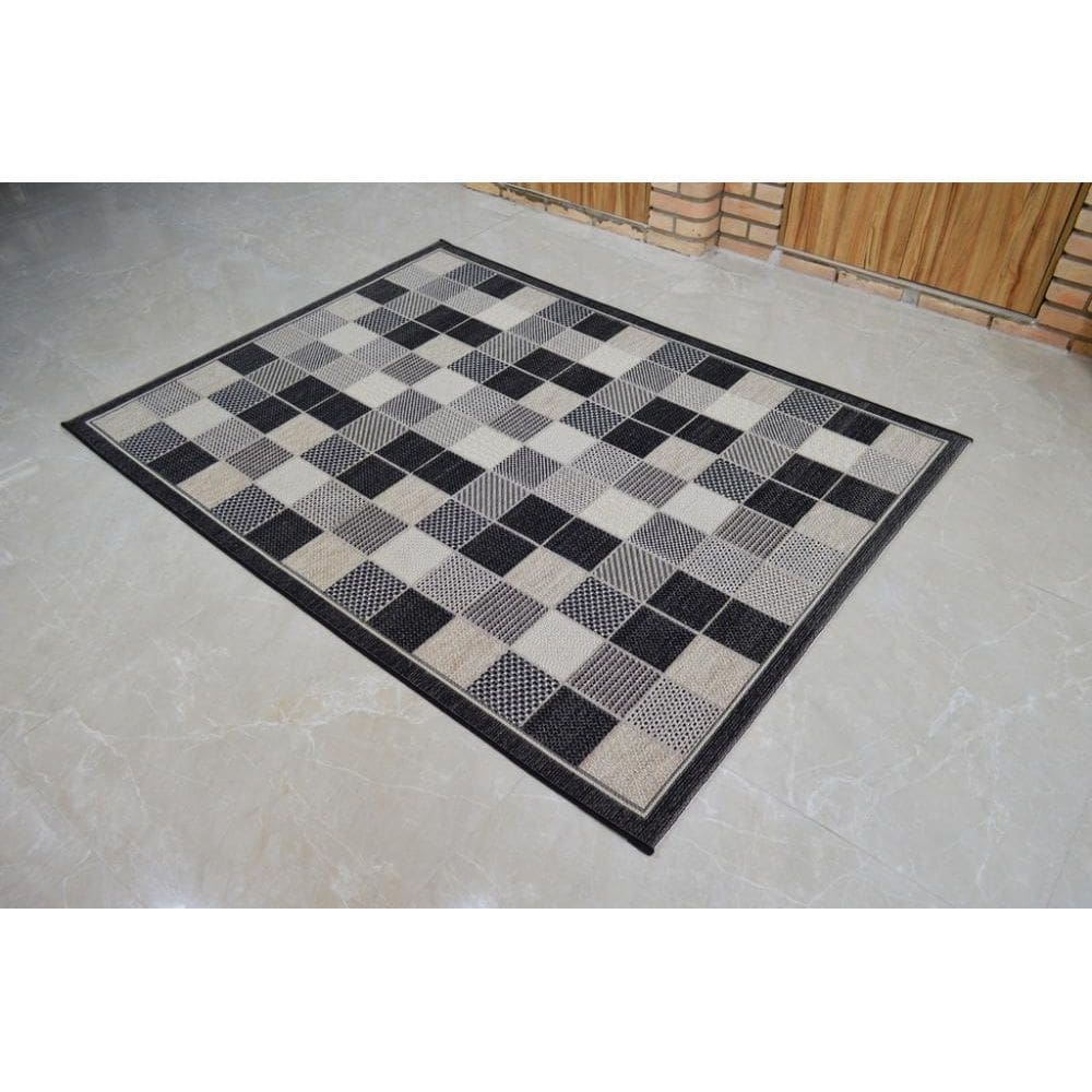Tapete Para Sala Natural Look Tabuleiro-B 200X250 Cm