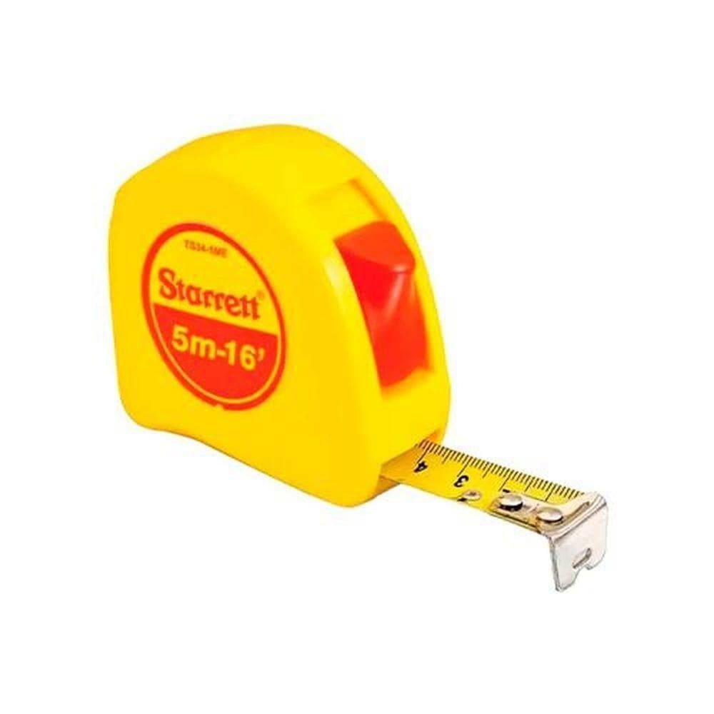 Trena Starrett 5 Metros X 16mm Graduação Em Milímetros E Polegadas