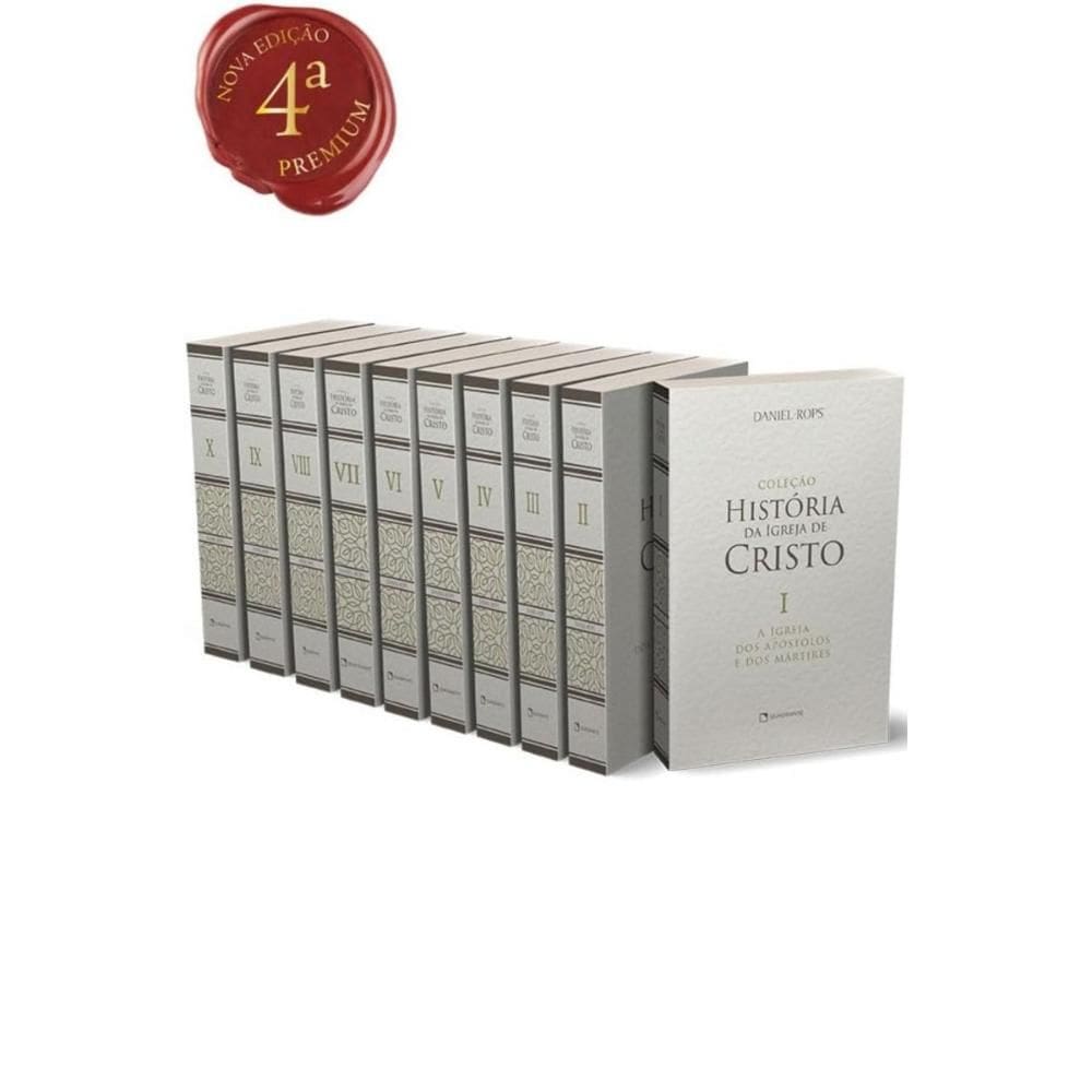 Coleção Premium História da Igreja de Cristo - Nova Edição