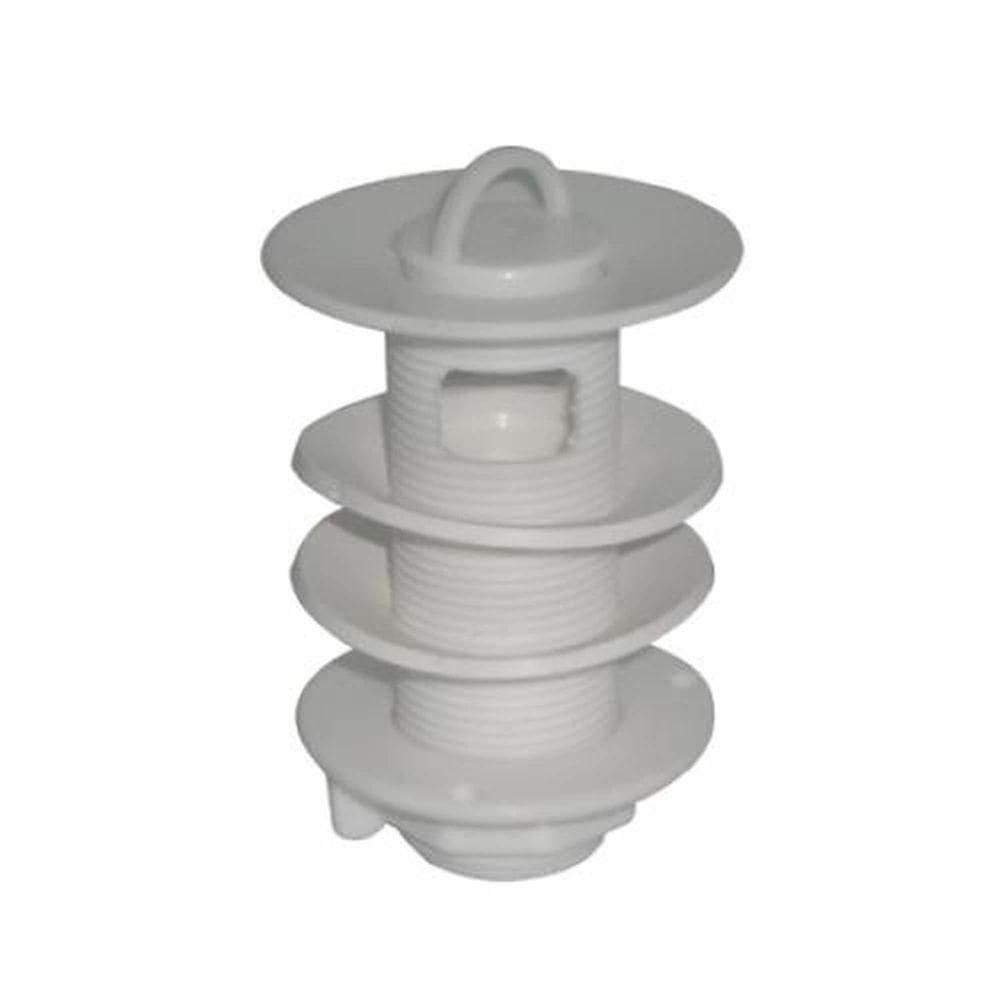 Válvula Lavatório Nº 6 Pvc Branca Com Ladrão 7-8 - Amanco