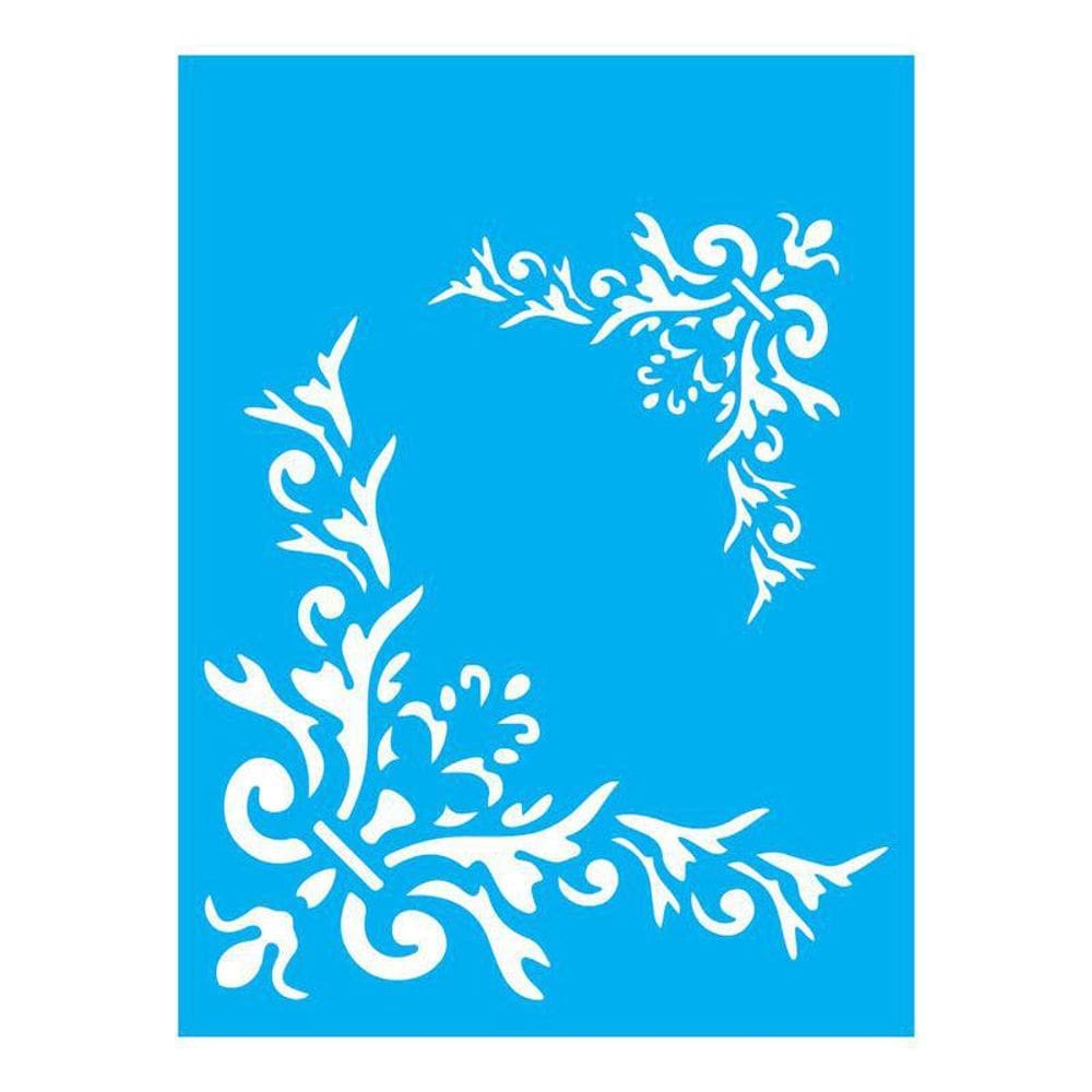 Stencil Tamako Arabesco - 15X20Cm - Ref 249