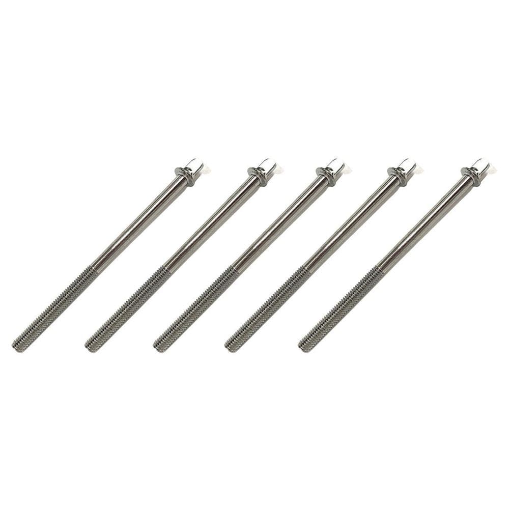 Kit 5 Parafuso Afinação De Bateria 110Mm X 5Mm 7/32 Spanking