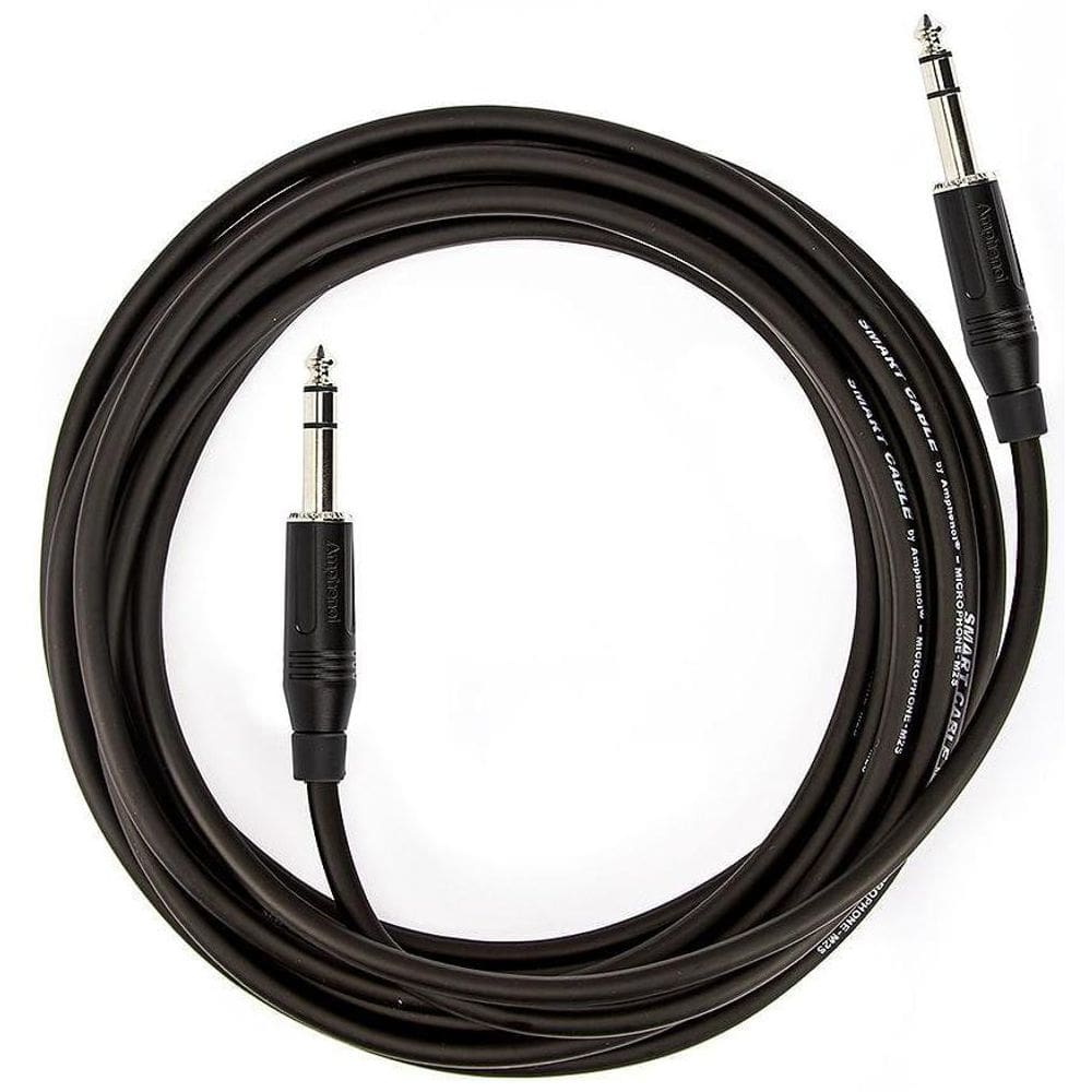 Cabo P10 X P10, Black Acpm-Gb, Estéreo- Amphenol 10M