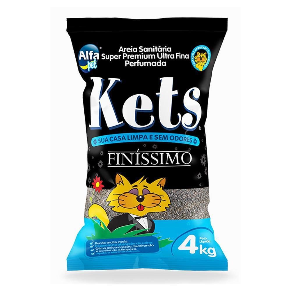 Areia Kets Finissimo 4Kg