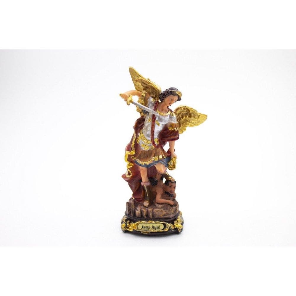 Imagem São Miguel Arcanjo Importada Resina 14 Cm