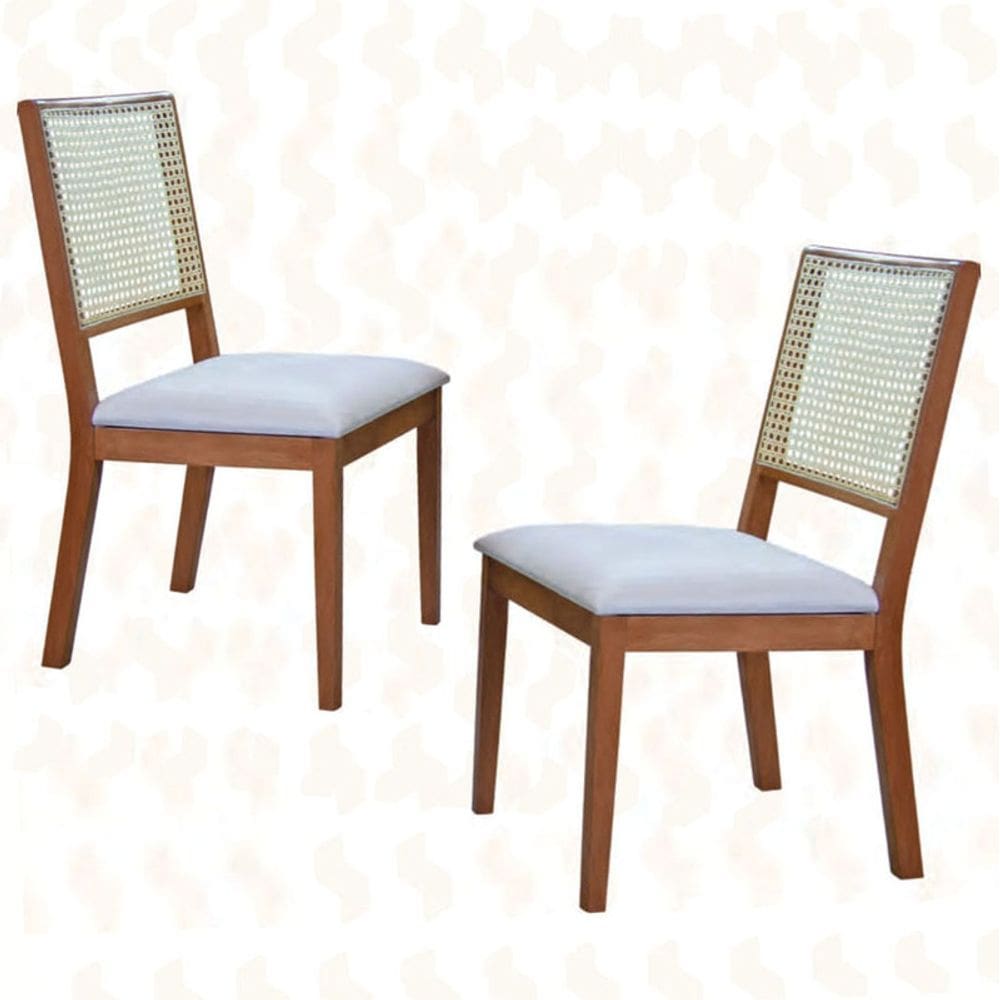 Cadeiras Jade com Encosto de Telinha - Art Salas