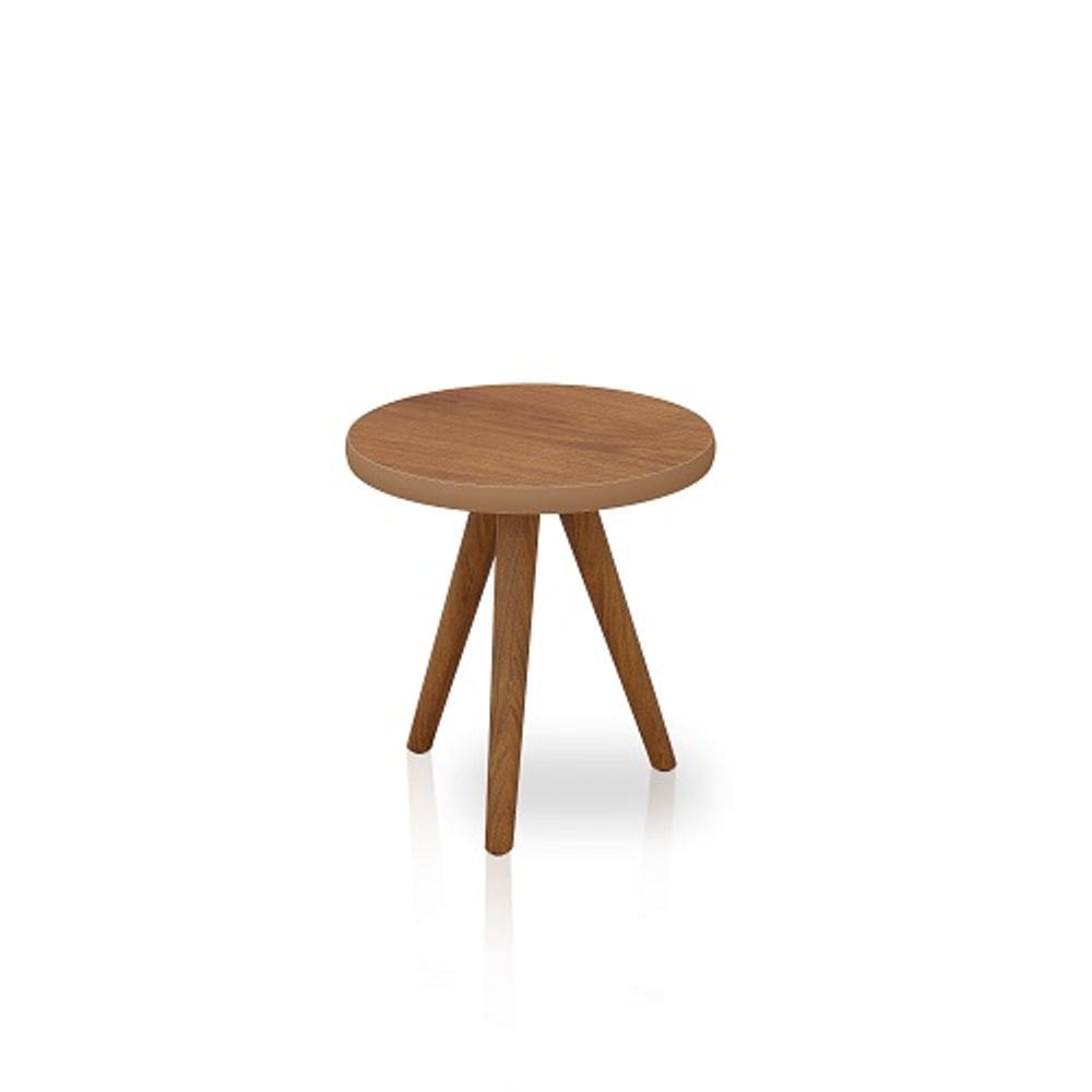 Mesa Estrela 450MM Naturale - Passe Bem Móveis