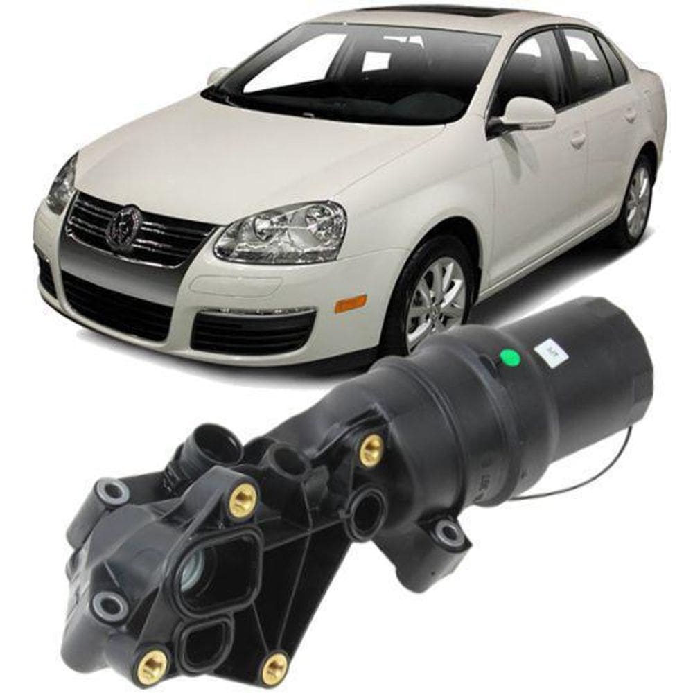 Suporte Filtro De Oleo Motor Jetta 2.5 De 2006 À 2010