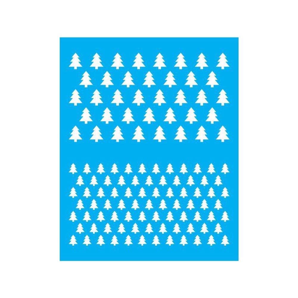 Stencil Tamako Pinheiros - 20X25Cm - Ref 9228