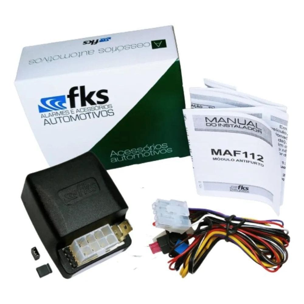 Bloqueador Corta Corrente Anti Furto Automotivo 12V Fks